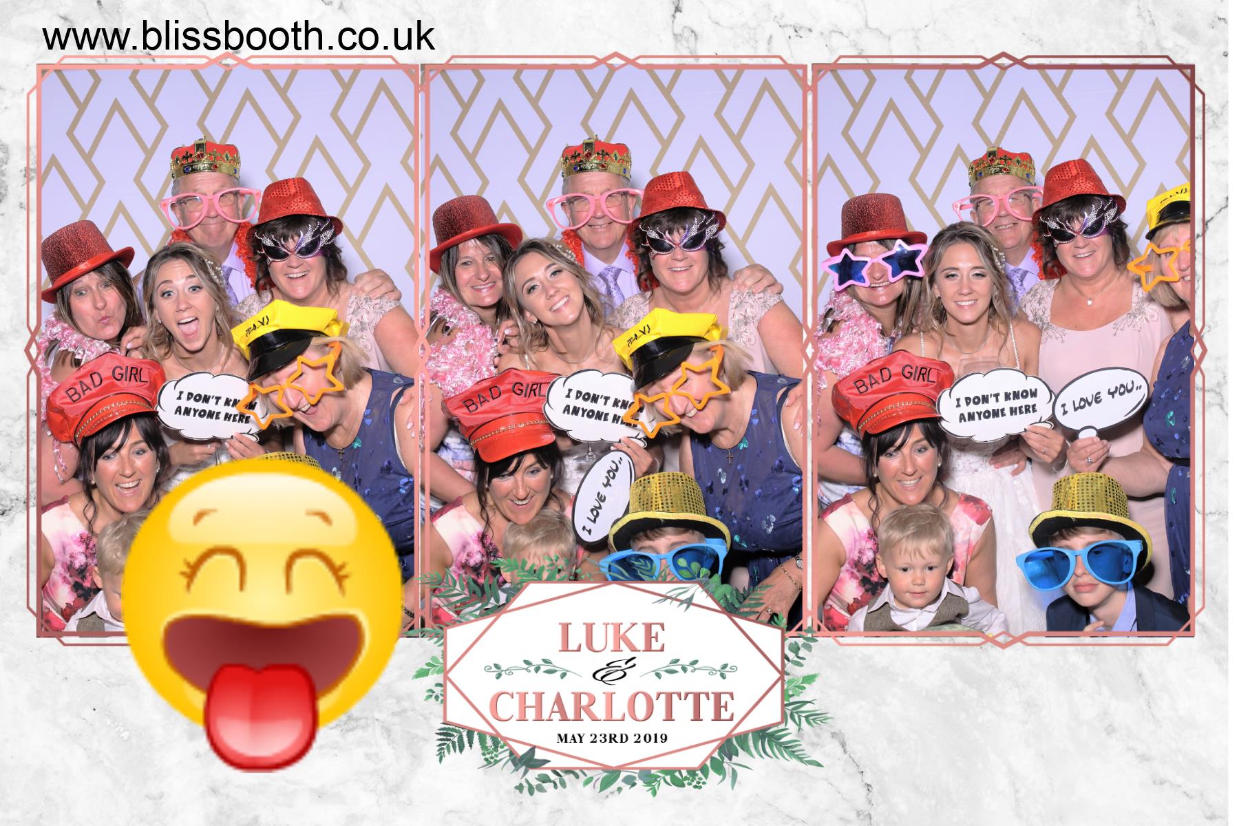Luke and Charlotte | View more photos from the event at gallery.blissbooth.co.uk/u/BlissBooth/Luke-and-Charlotte